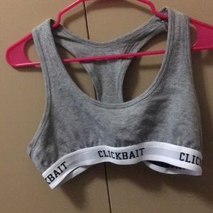 David Dobrik Merch ClickBait Sports Bra